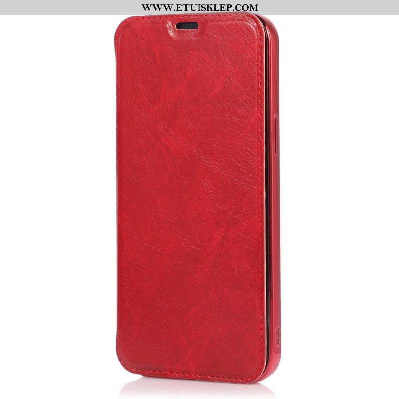 Etui Na Telefon do iPhone 14 Pro Etui Folio Etui Na Karty Ze Sztucznej Skóry